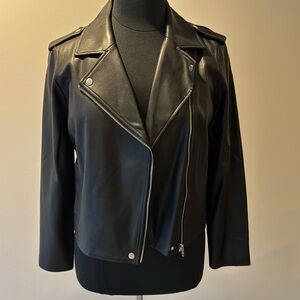 NWT Pleather Coat